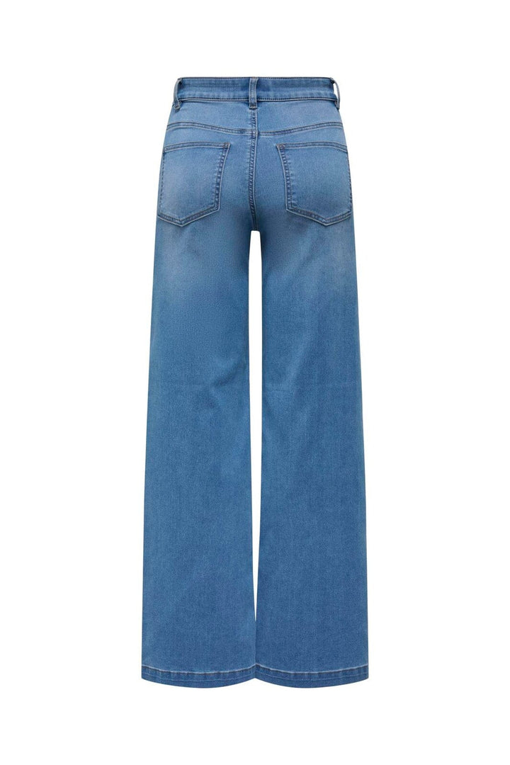 Only - Onlmadison-Royal Wide - 4935491 Medium Blue Denim