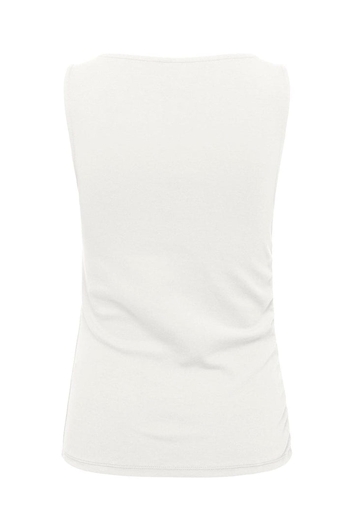 Only - Onlmalia S/L Top Box - 5081372 Cloud Dancer Boatneck