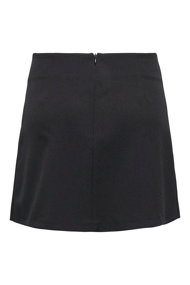 Only - Onlmanheim Life Pleat Skirt Moch Tlr - 4857441 Black