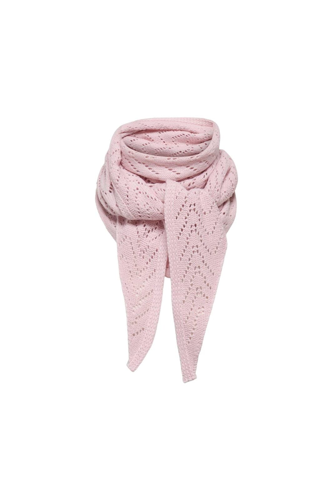 Only - Onlmarie Pointelle Triangle Scarf Cc Acc - 5034345 Pale Lilac