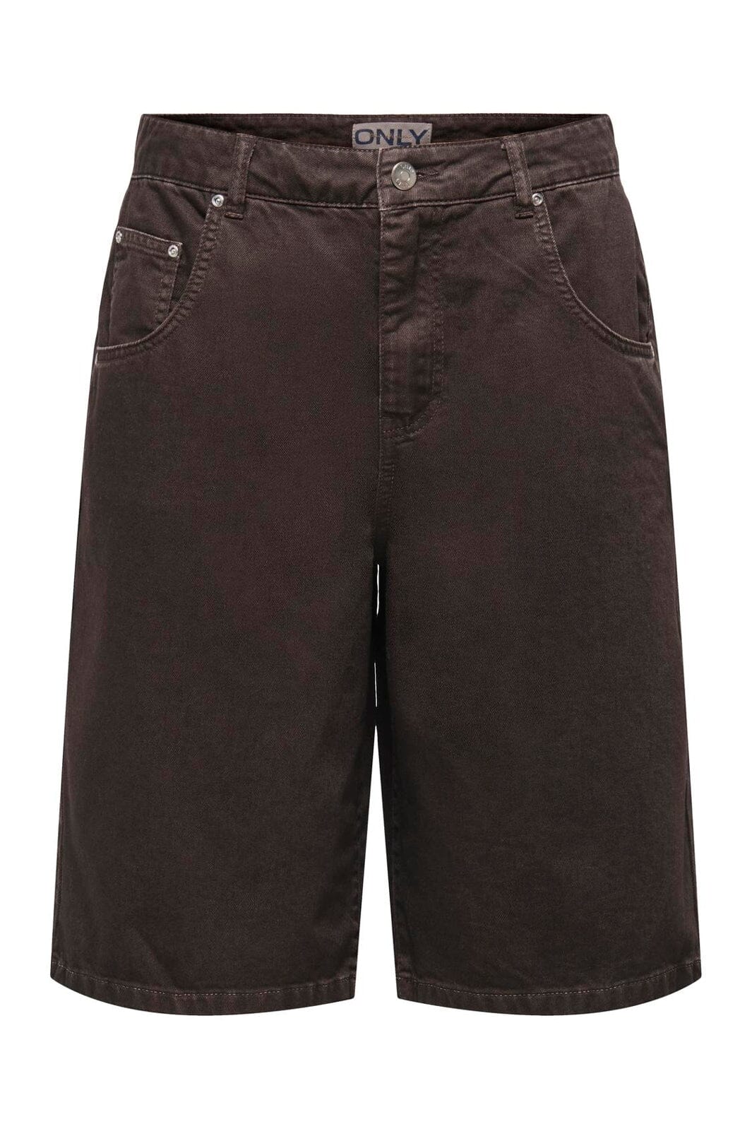 Only - Onlmate-Silla Reg Baggy Long Shorts - 5083377 Coffee Bean