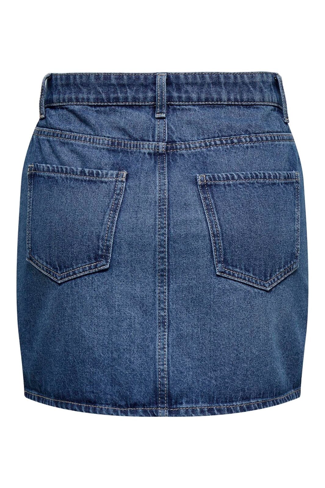 Only - Onlmatilda Short Skirt Pim Moch - 4797718 Medium Blue Denim