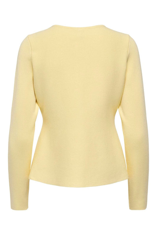 Only - Onlmelli Ls Oneck Button Cardi Knt - 5094828 Anise Flower New Gold Buttons