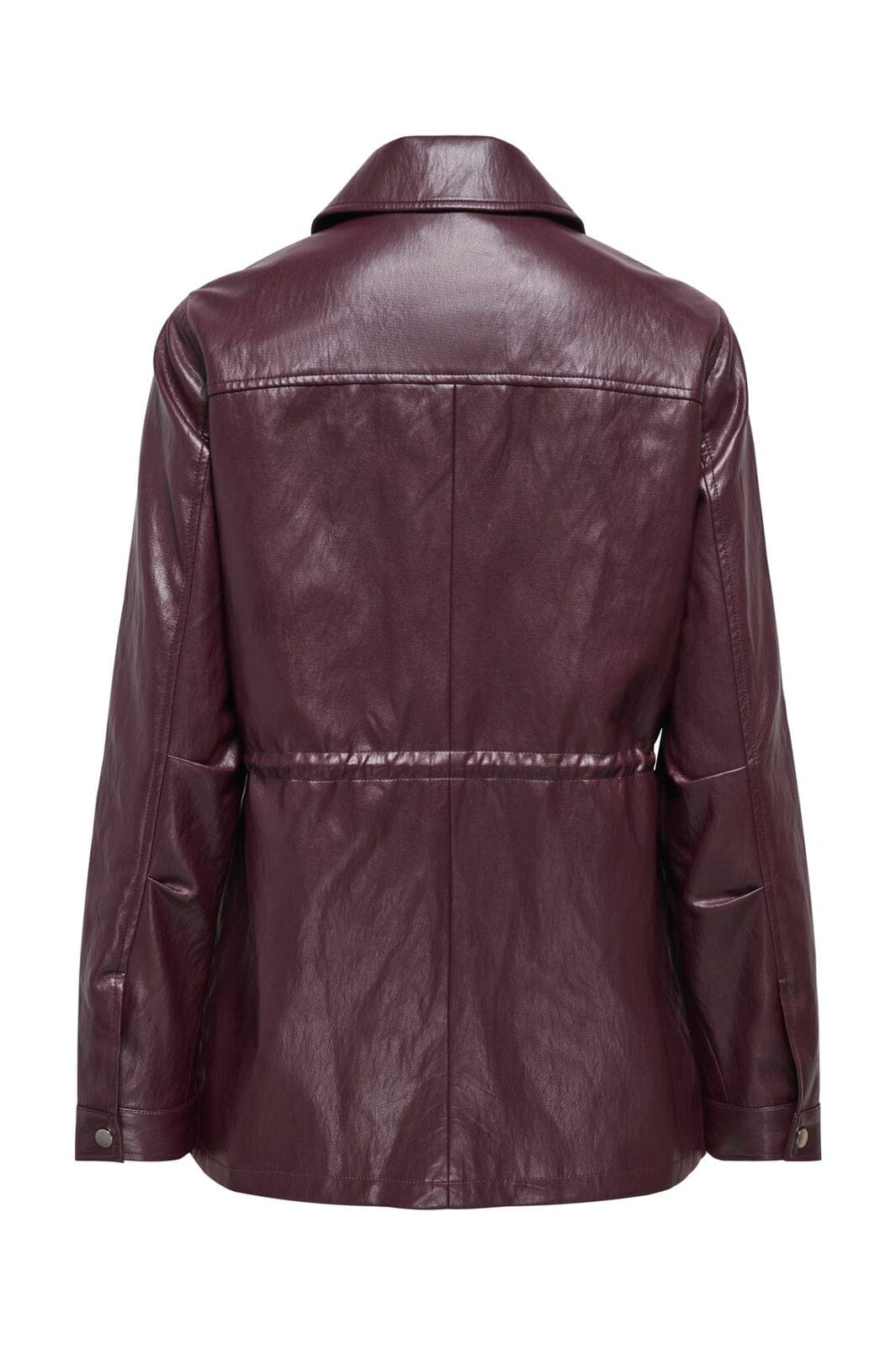 Only - Onlmini Faux Leath String Jacket Cc - 5078401 Decadent Chocolate