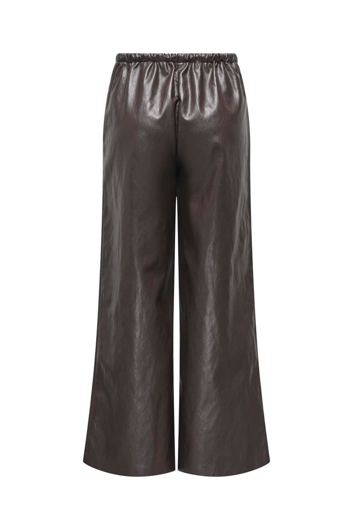 Only - Onlmini Faux Leather Pants Cc - 5011809 Raven