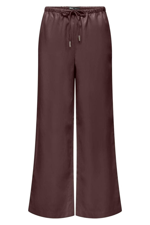 Only - Onlmini Faux Leather Pants Cc - 5100465 Decadent Chocolate