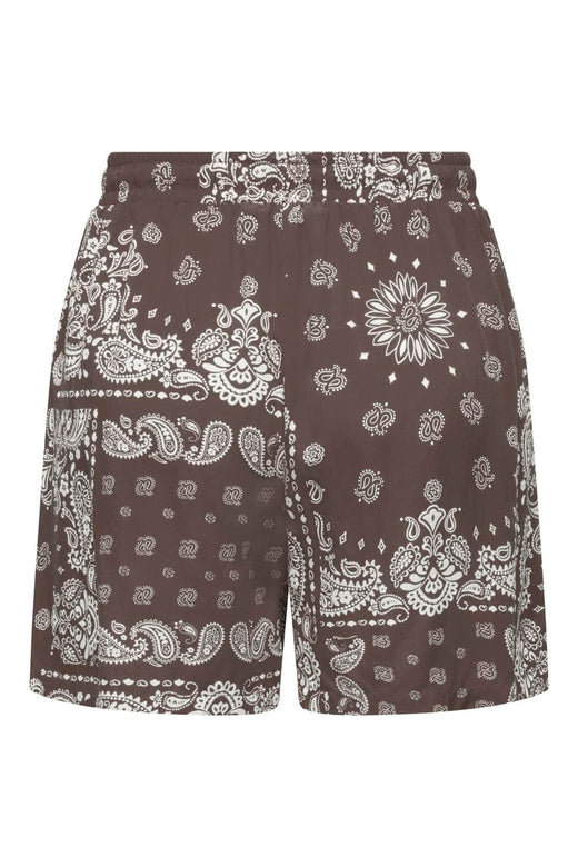 Only - Onlmura Ambel Pull Up Band Shorts - 5083229 Chocolate Martini Brown Bandana