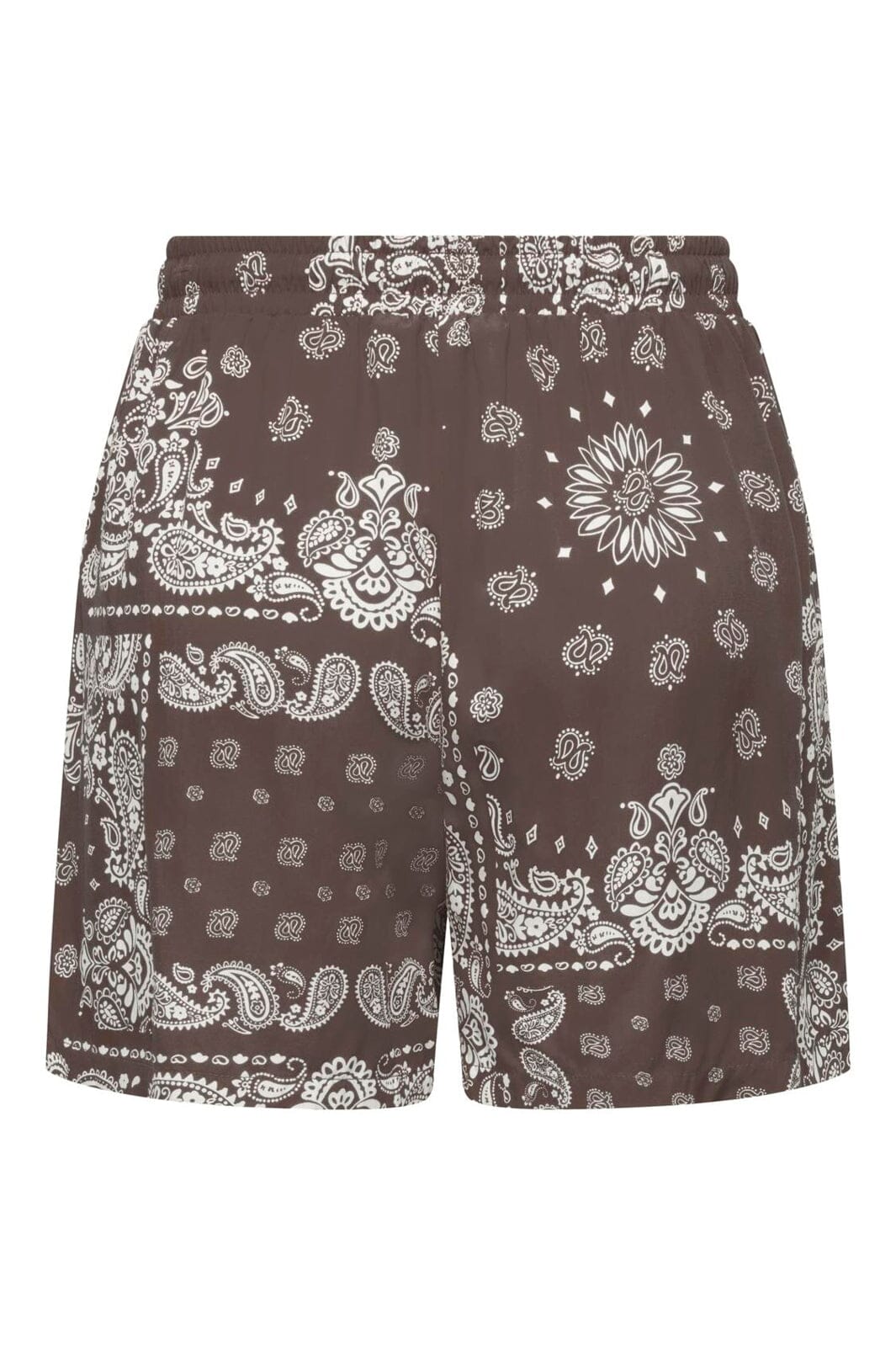 Only - Onlmura Ambel Pull Up Band Shorts - 5083229 Chocolate Martini Brown Bandana