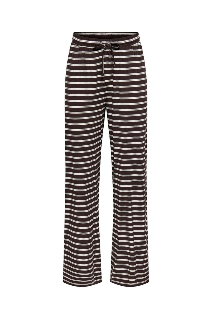 Only - Onlnina Long Pants - 5121007 Coffee Bean Cloud Dancer