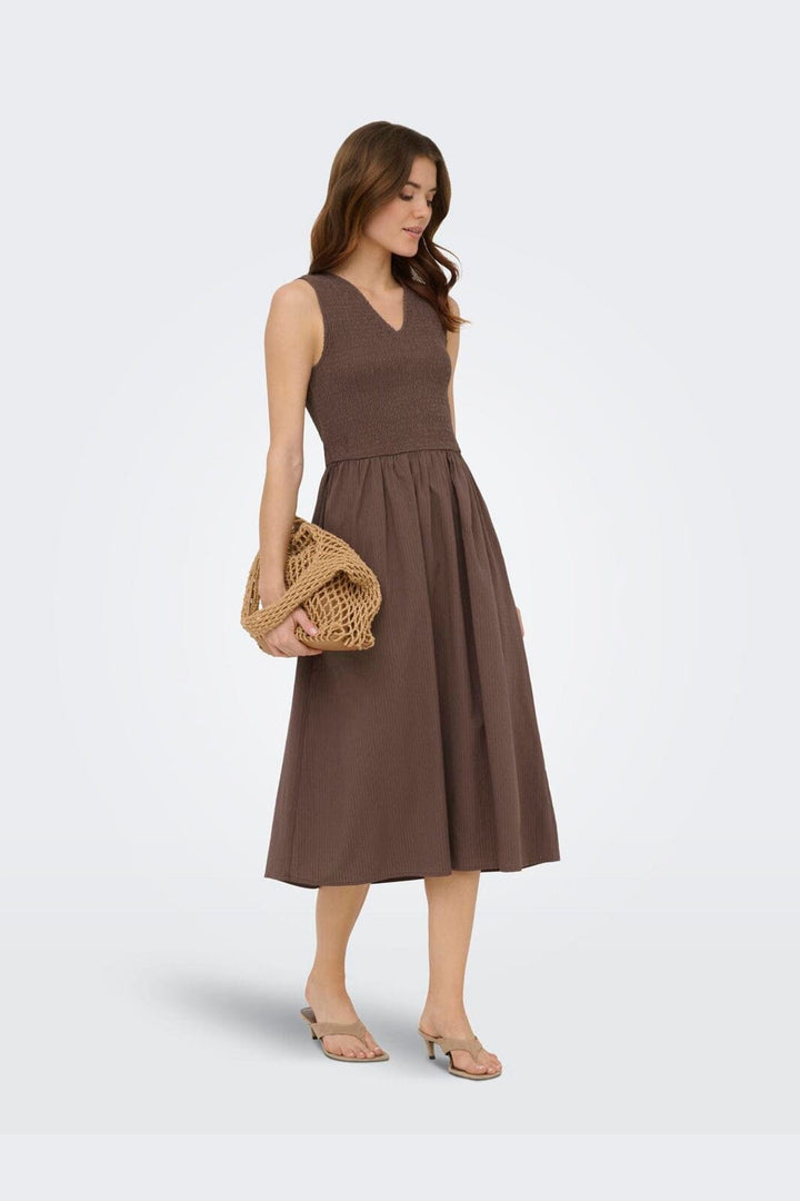 Only - Onlnoema S/L Long Smock Dress - 5092644 Shopping Bag