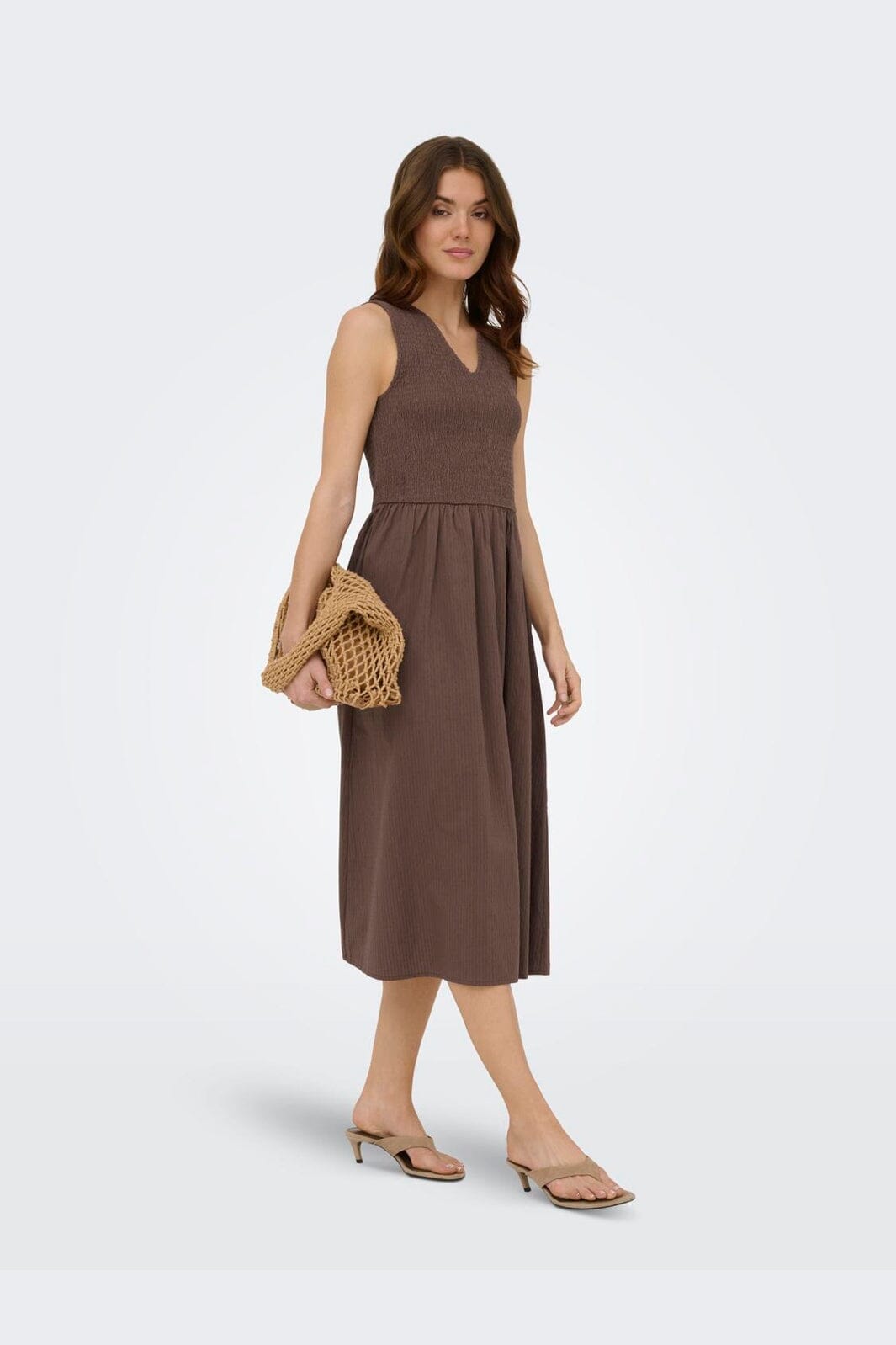 Only - Onlnoema S/L Long Smock Dress - 5092644 Shopping Bag