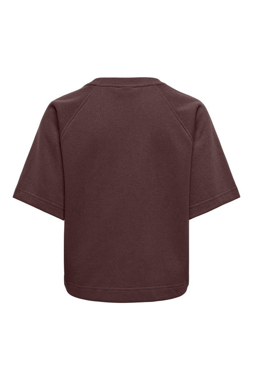 Only - Onlofelia Ss Raglan Ub Cc Swt - 5101363 Decadent Chocolate