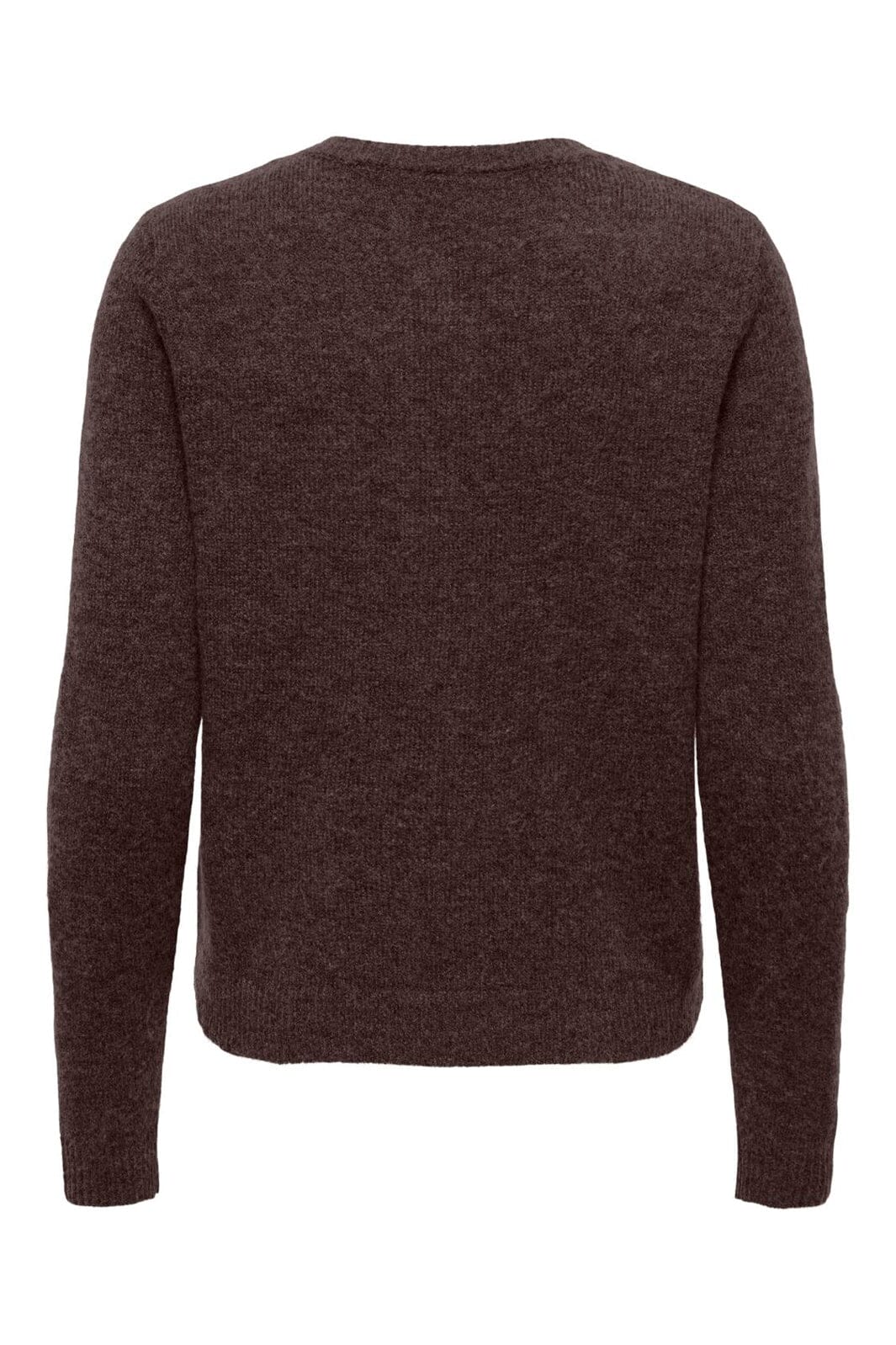 Only - Onlolivia Ls O-Neck Cardigan Cc Knt - 5101145 Mole Melange/Dtm Horn Button