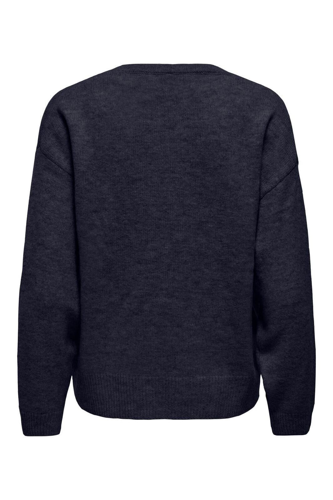 Only - Onlolivia Ls O-Neck Cc Knt - 5101457 Night Sky Melange
