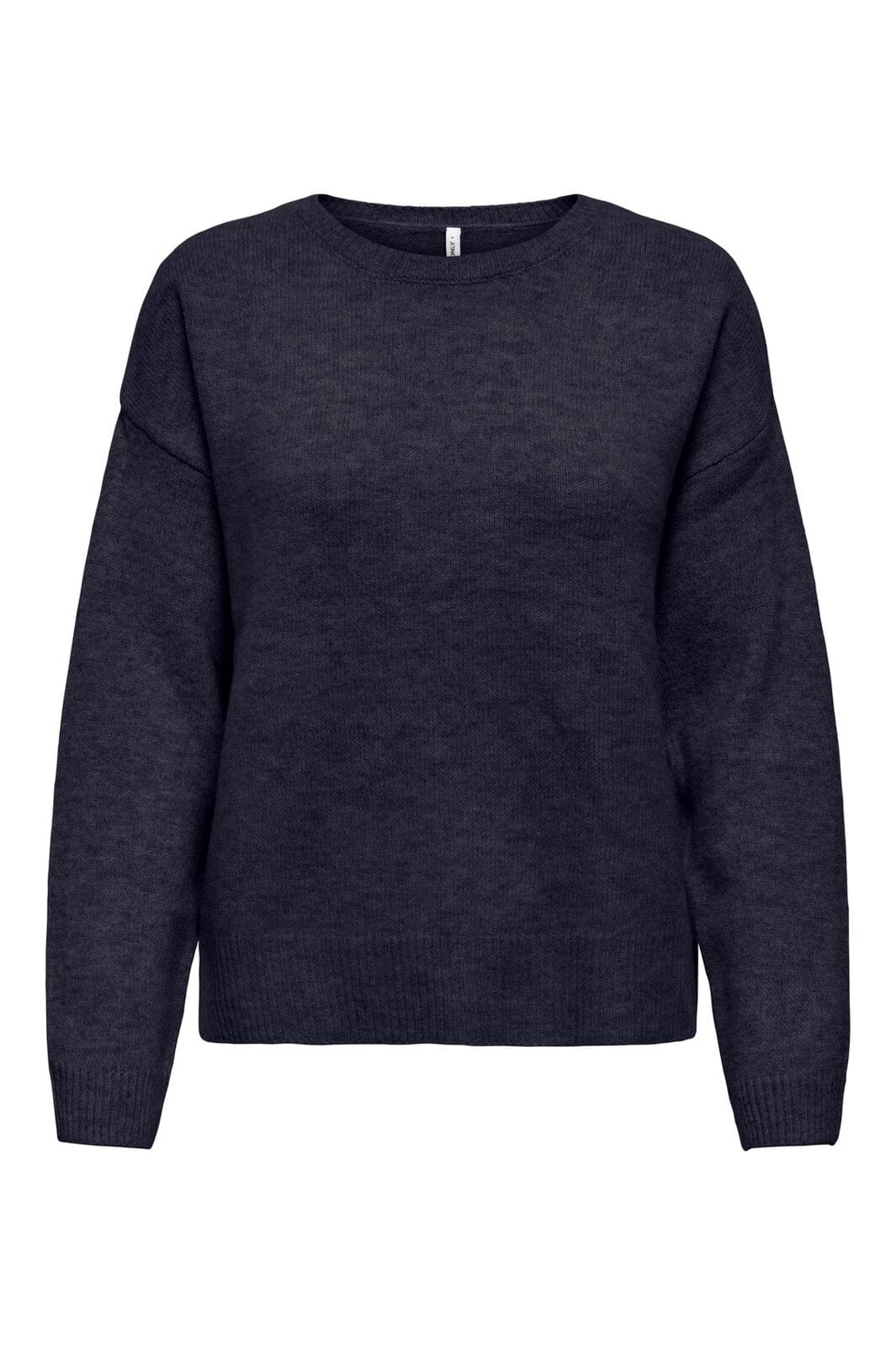 Only - Onlolivia Ls O-Neck Cc Knt - 5101457 Night Sky Melange