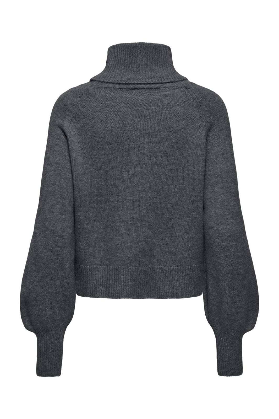 Only - Onlolivia Ls Roll Neck Cc Knt - 5101150 Dark Grey Melange