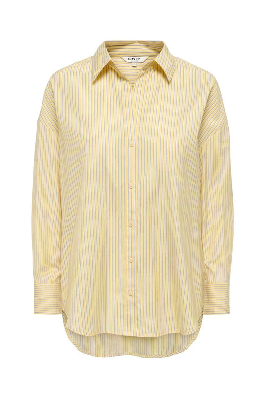 Only - Onloregon Alva Ls Reg Shirt - 5071972 Sunlight Cloud Dancer