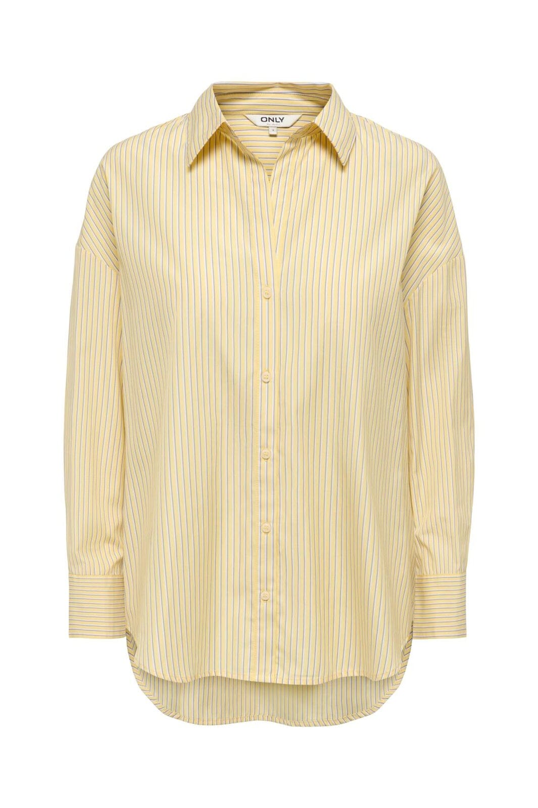 Only - Onloregon Alva Ls Reg Shirt - 5071972 Sunlight Cloud Dancer