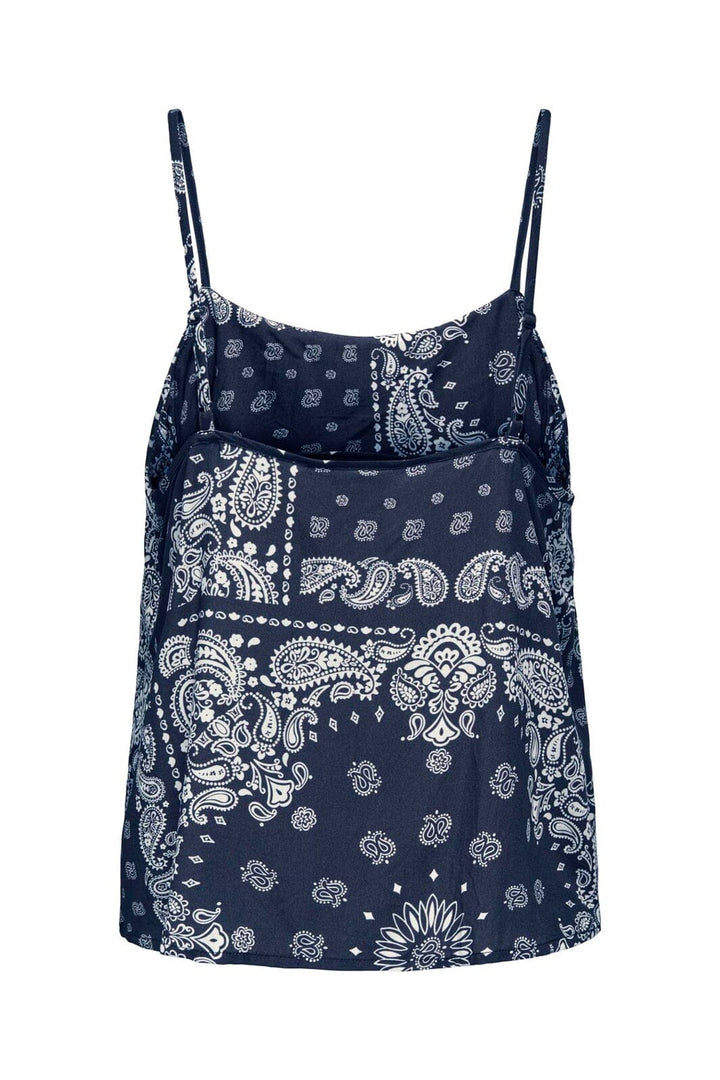 Only - Onlramse Ambel Strap Band Top - 5065451 Naval Academy Navy Bandana