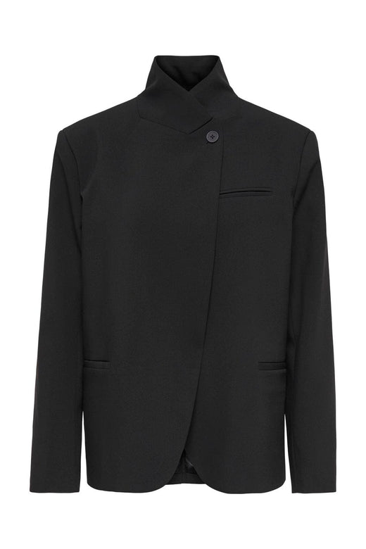 Only - Onlraven L/S Highneck Blazer Tlr - 5126627 Black