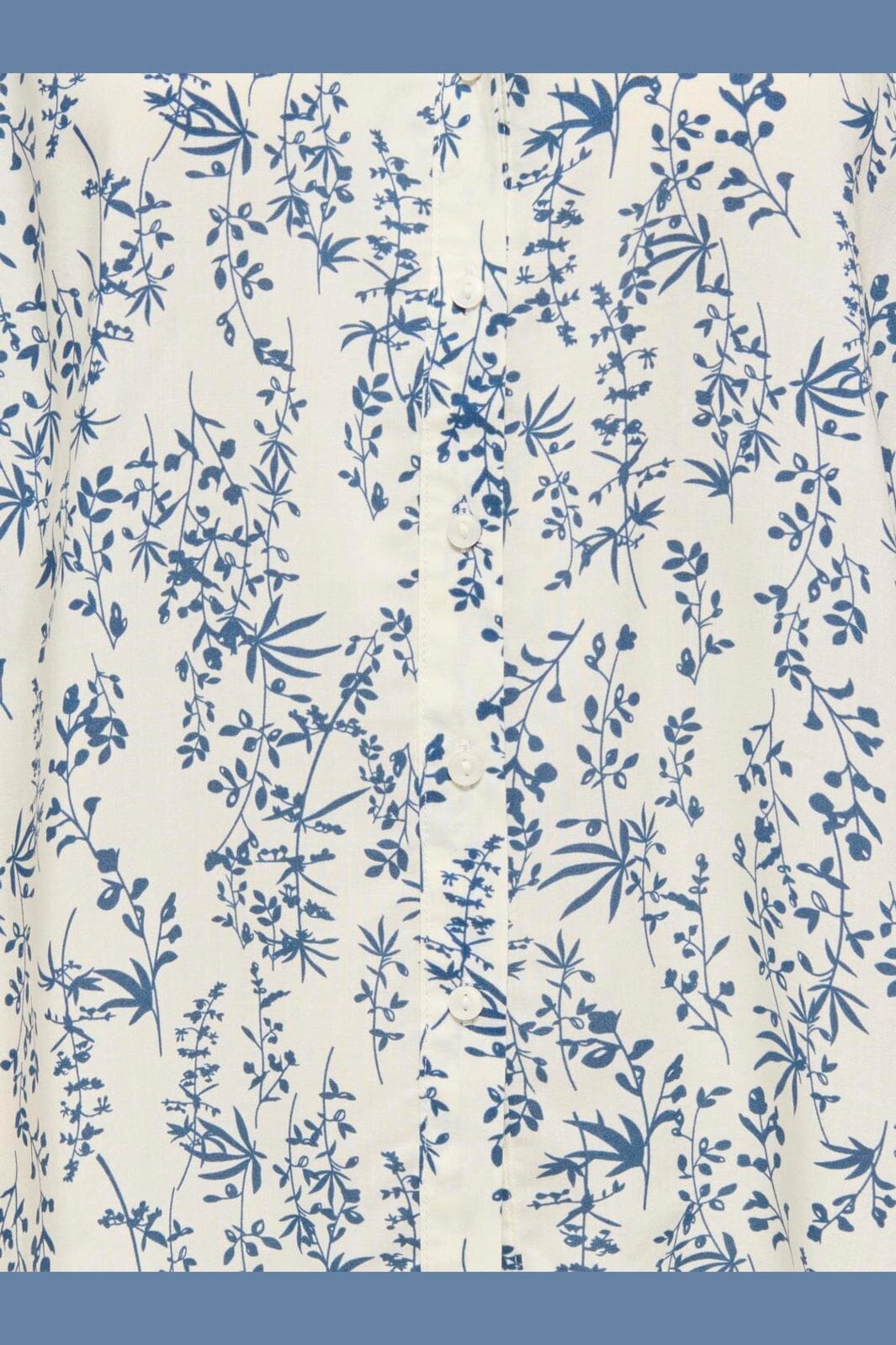 Only - Onlraya 3/4 Shirt - 5096805 Jet Stream Amy Flower