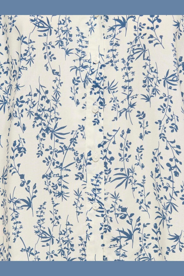 Only - Onlraya 3/4 Shirt - 5096805 Jet Stream Amy Flower