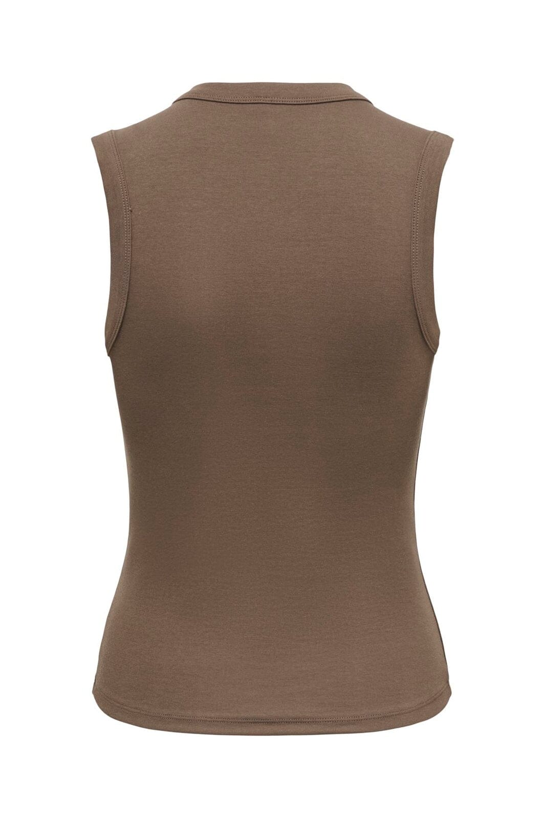Only - Onlriley S/L V Neck Top - 5252843 Chocolate Martini