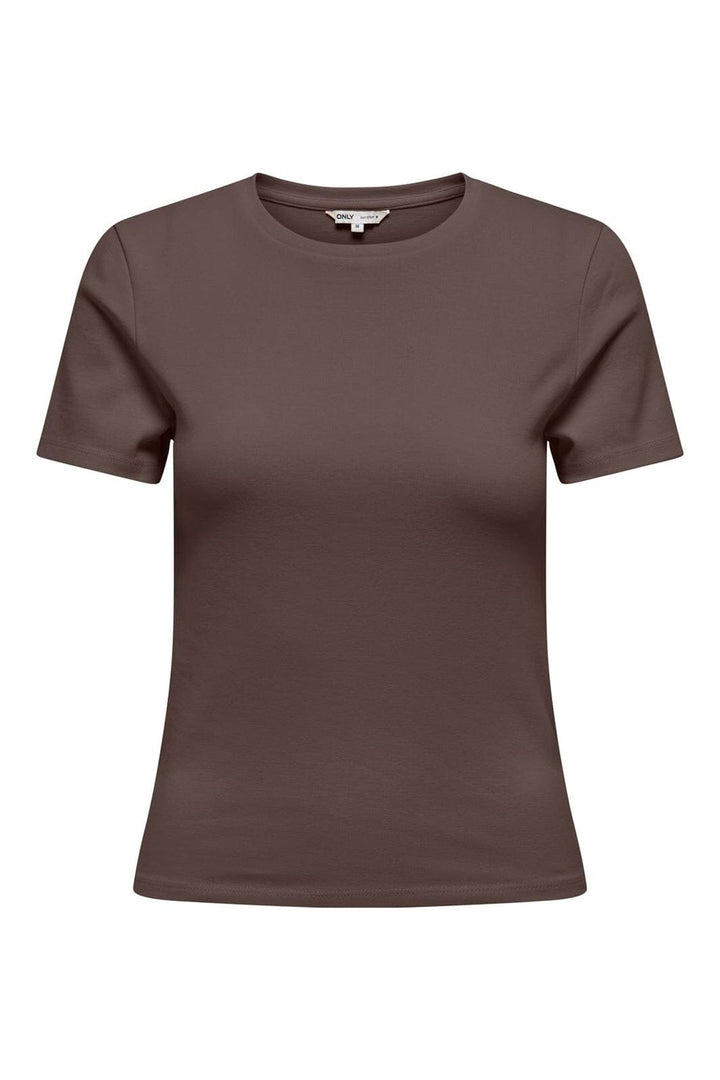 Only - Onlriley S/S Topjrs - 5151733 Chocolate Martini