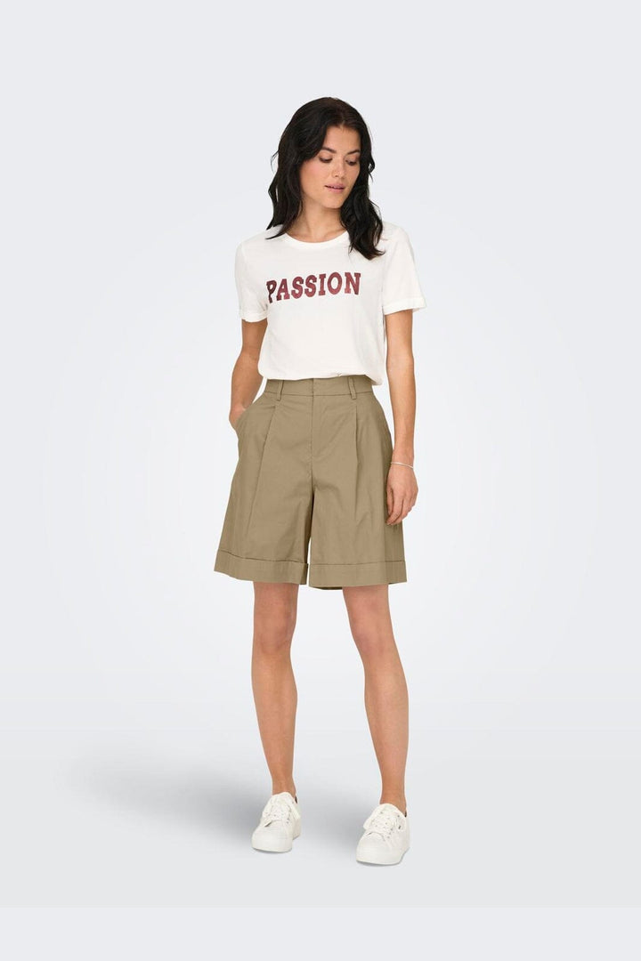 Only - Onlrosalie Bermuda Shorts - 4554223 Amphora