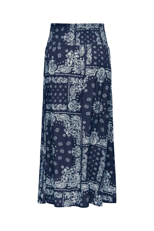 Only - Onlsaki Ambel Long Band Skirt - 5083231 Naval Academy Naval Bandana