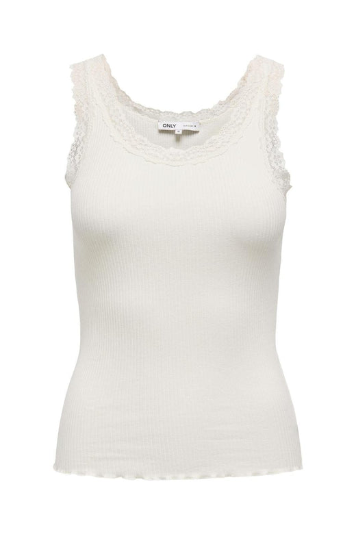 Only - Onlsara Sharai Lace Tank Top 15345994 - 4729728 - Cloud Dancer