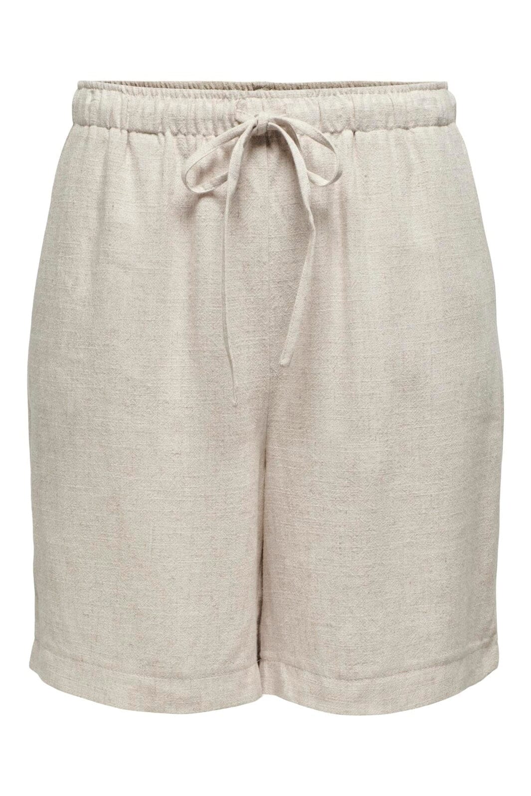 Only - Onlsiesta Pull-Up Lin Bl Shorts - 4597039 Moonbeam