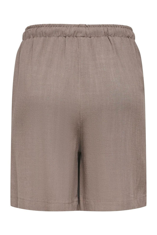 Only - Onlsiesta Pull-Up Lin Bl Shorts - 5014880 Walnut