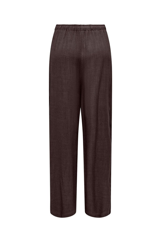 Only - Onlsiesta Pull-Up Linen Bl - 5085636 Black Coffee