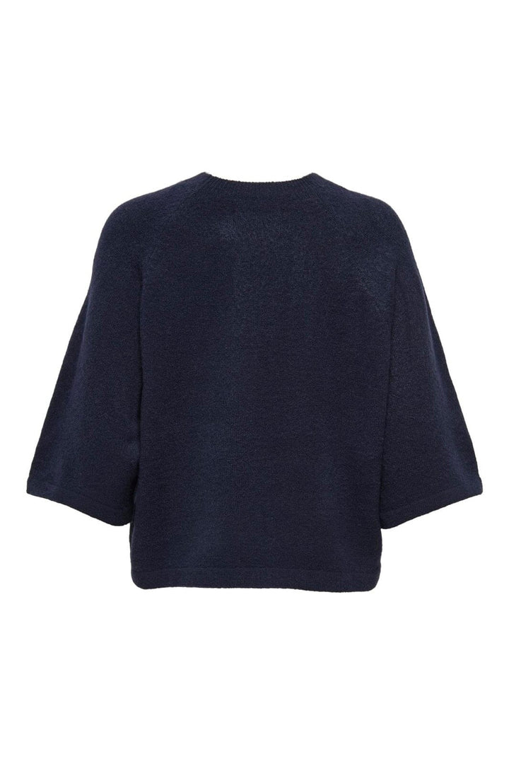Only - Onlsimoni 3/4 Pullover Knt - 4942679 Night Sky Melange