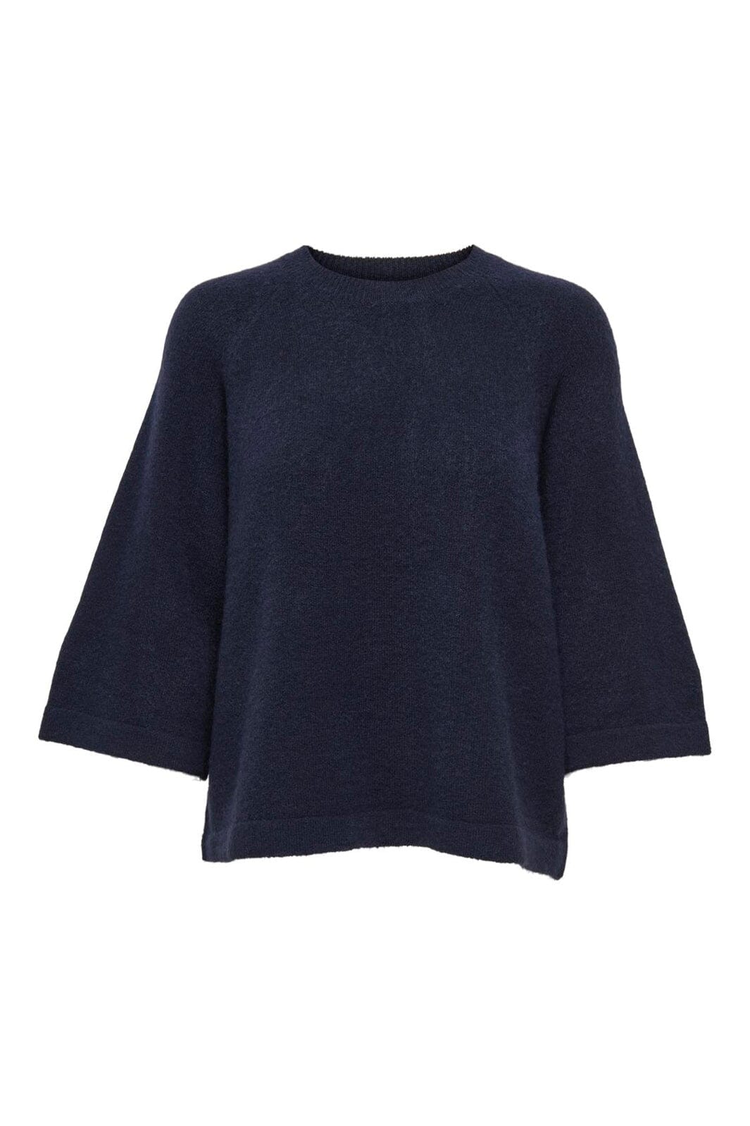 Only - Onlsimoni 3/4 Pullover Knt - 4942679 Night Sky Melange