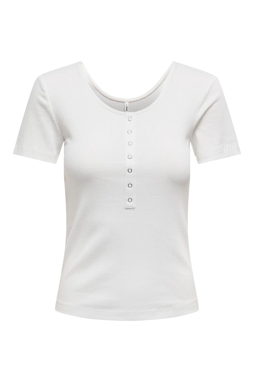 Only - Onlsimple S/S Button Top Box - 4738457 Cloud Dancer