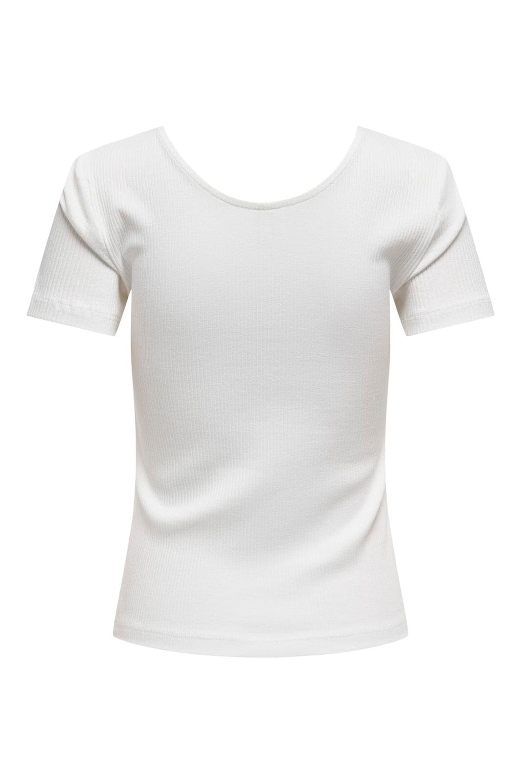 Only - Onlsimple S/S Button Top Box - 4738457 Cloud Dancer