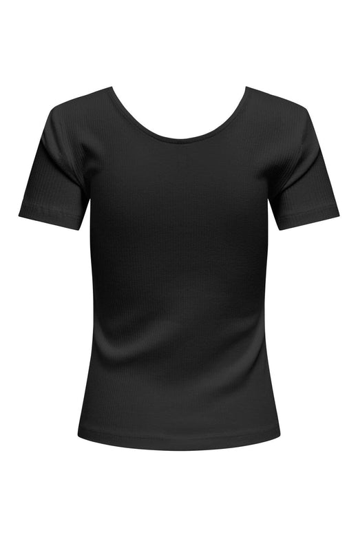 Only - Onlsimple S/S Button Top Box - 4793568 Black