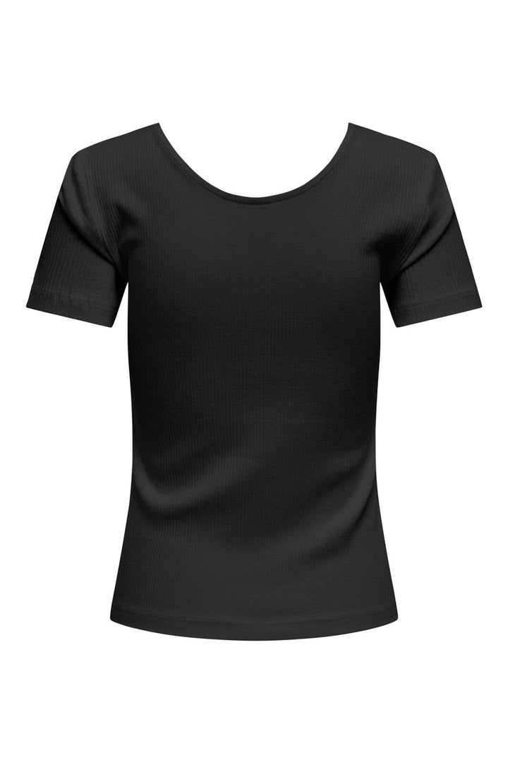 Only - Onlsimple S/S Button Top Box - 4793568 Black