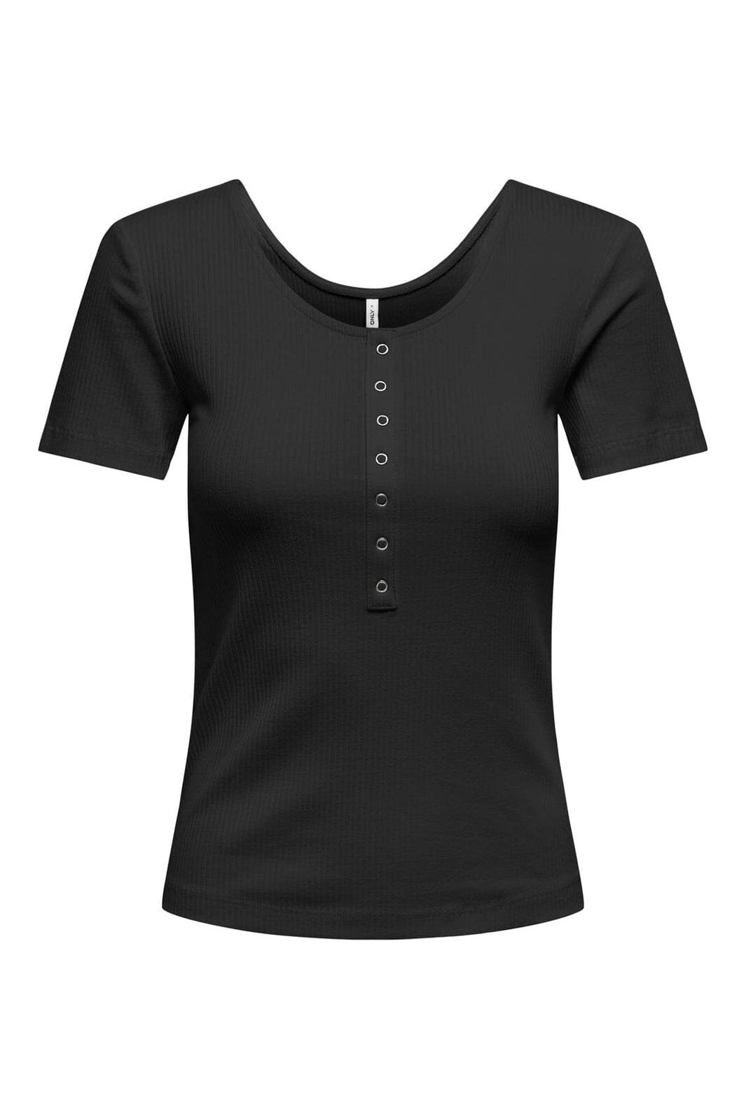 Only - Onlsimple S/S Button Top Box - 4793568 Black