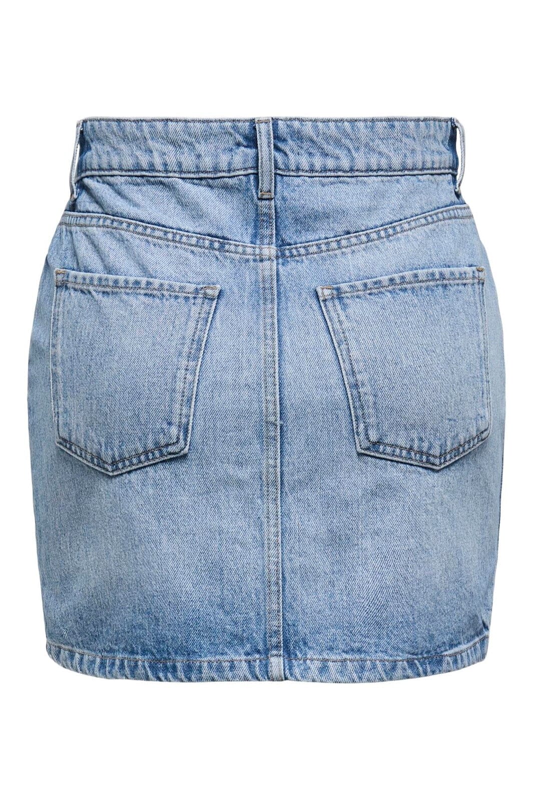 Only - Onlstella Short Skirt Azg - 4660156 Light Blue Denim