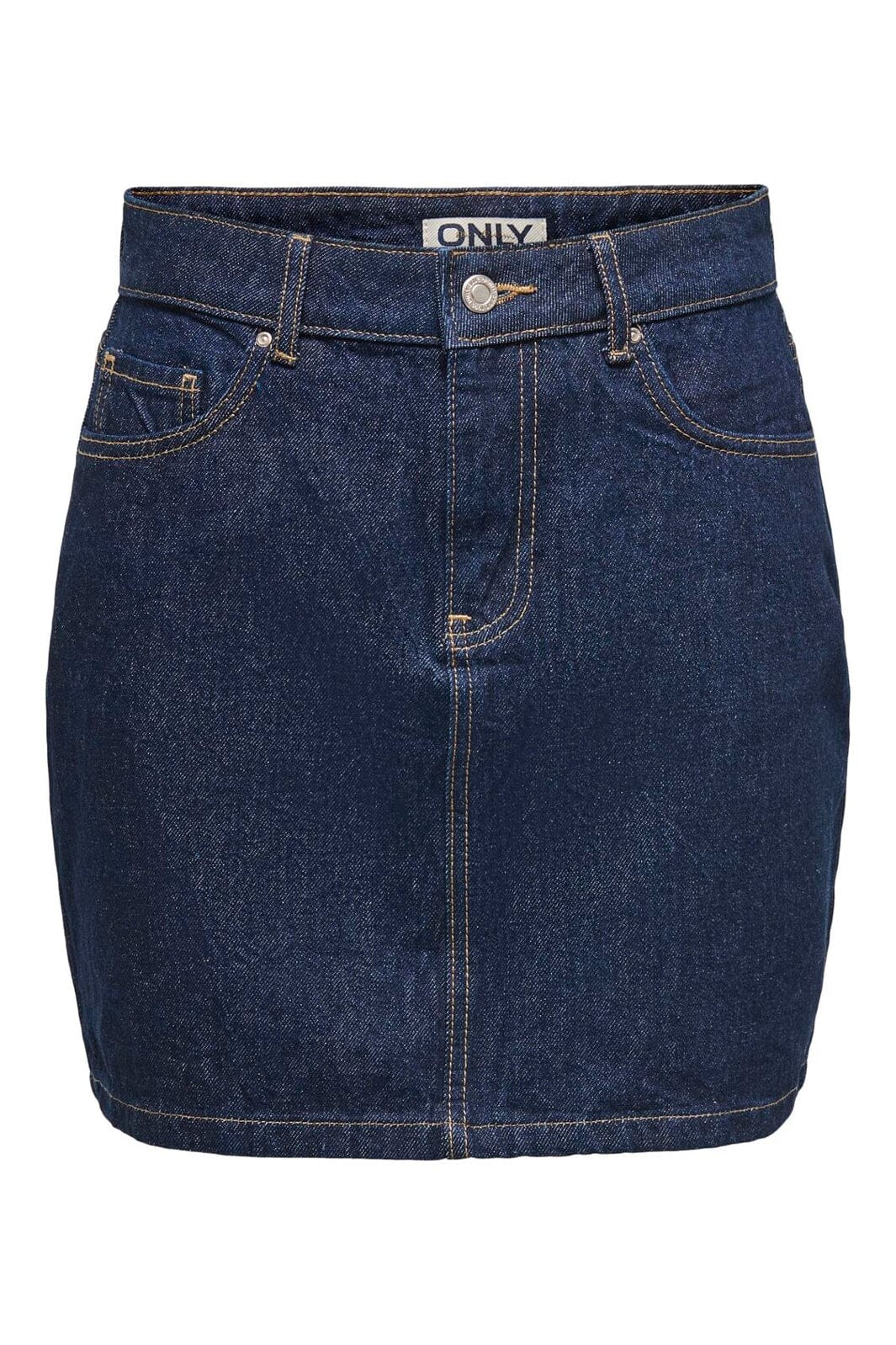 Only - Onlstella Short Skirt Azg - 4854493 Dark Blue Denim