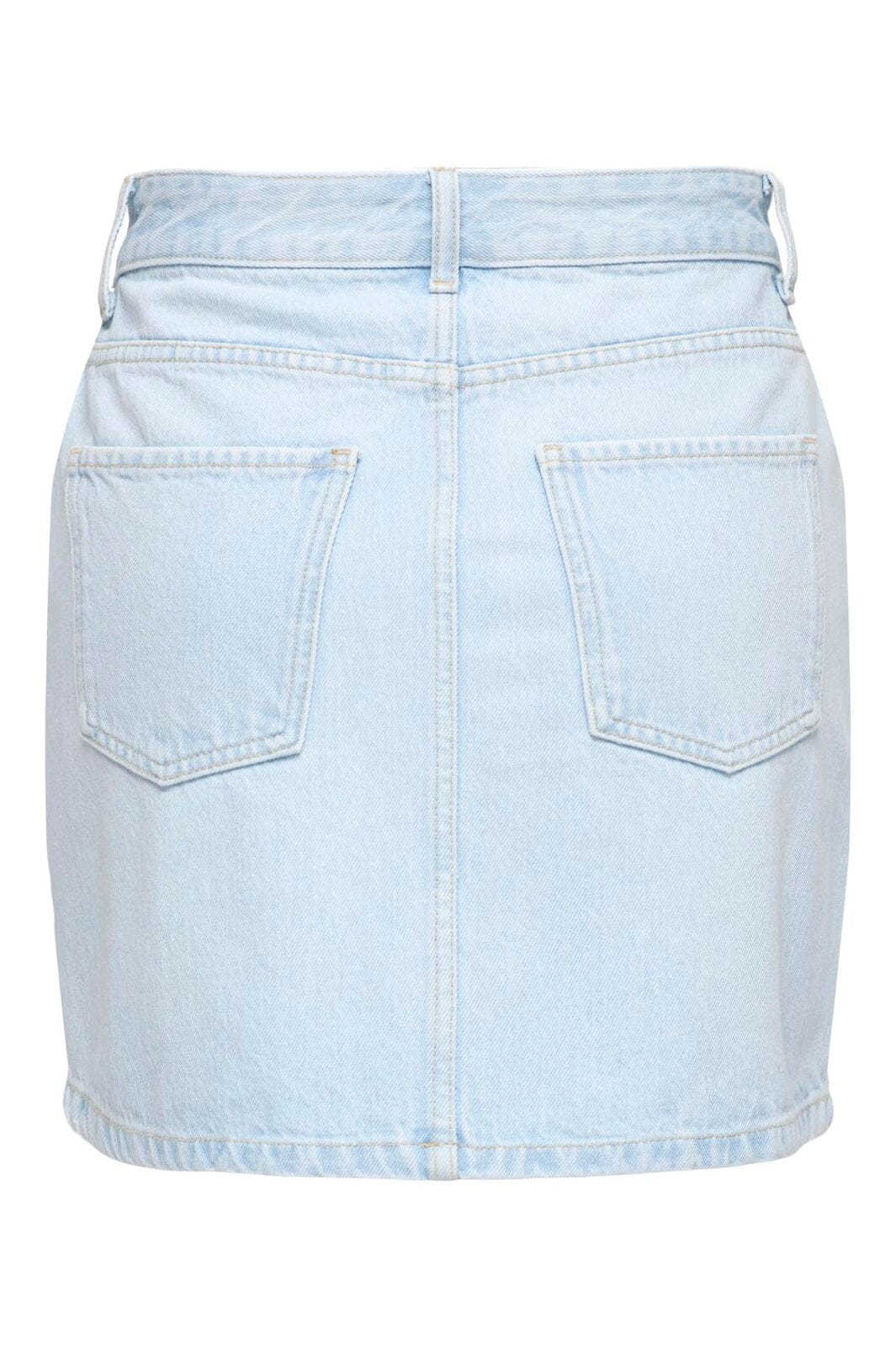 Only - Onlstella Short Skirt Azg - 4968756 Light Blue Bleached Denim