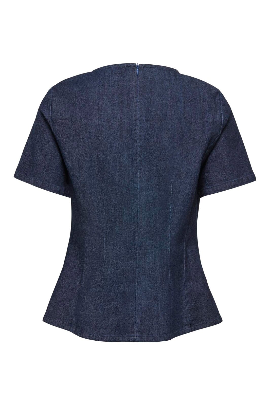 Only - Onltammy S/S Fitted Shirt Yor - 5069535 Dark Blue Denim