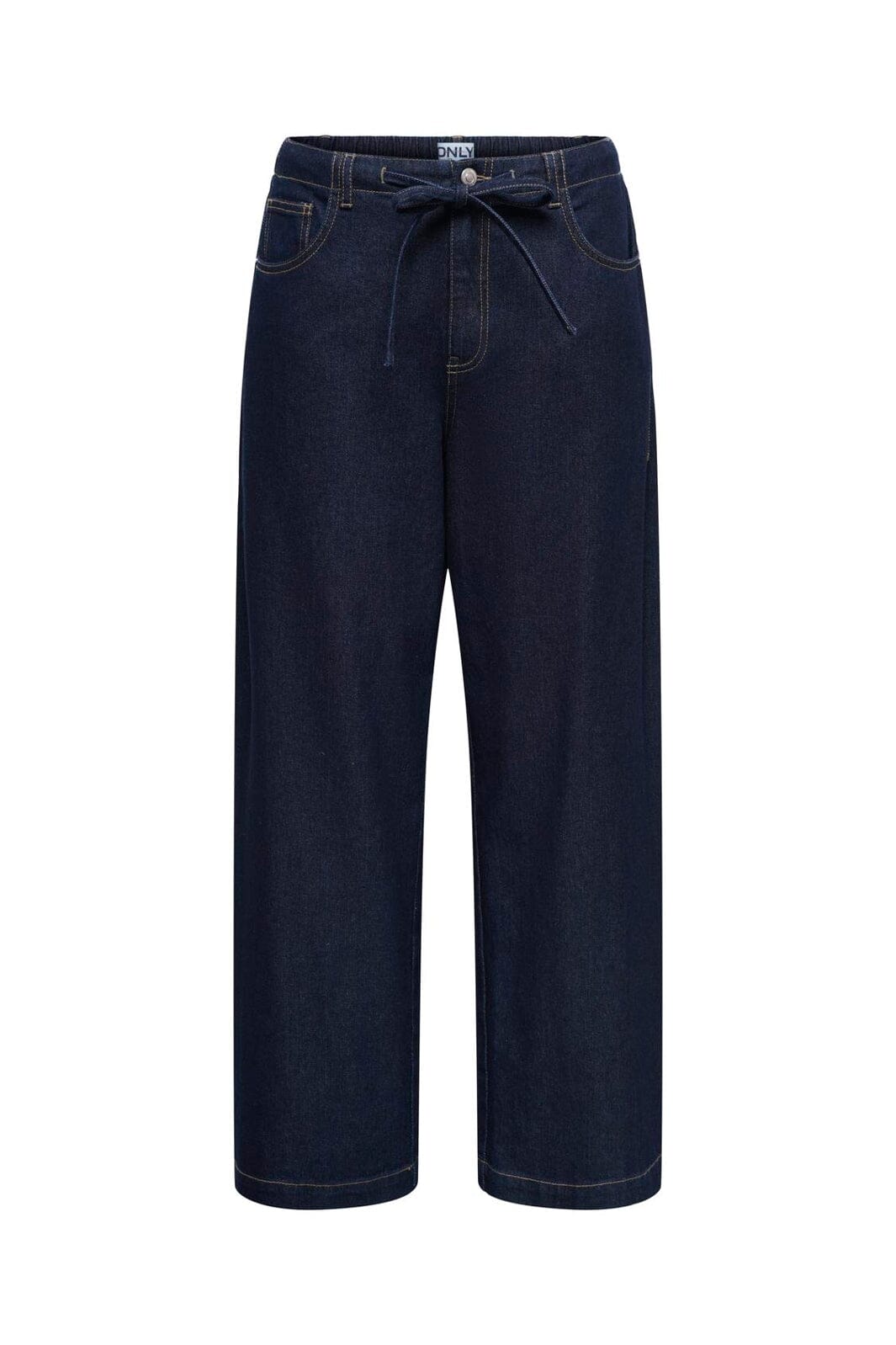 Only - Onltanner Wide Elas String Gua - 4934427 Dark Blue Denim