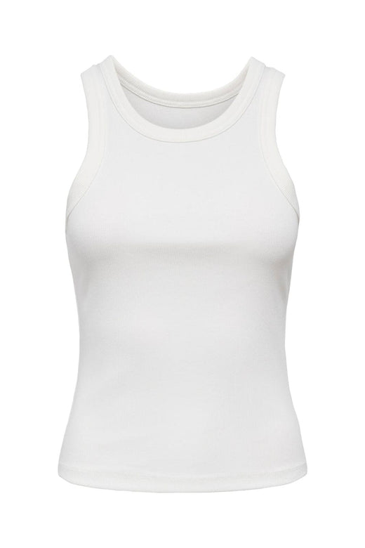 Only - Onlval 2-Way Tank Top - 5043199 Cloud Dancer