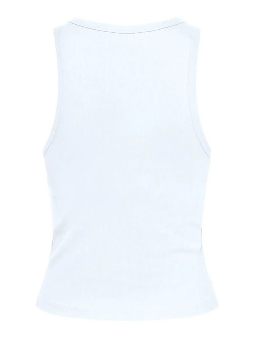 Only - Onlval S/L Bra Top - 5107201 Bright White Toppe 