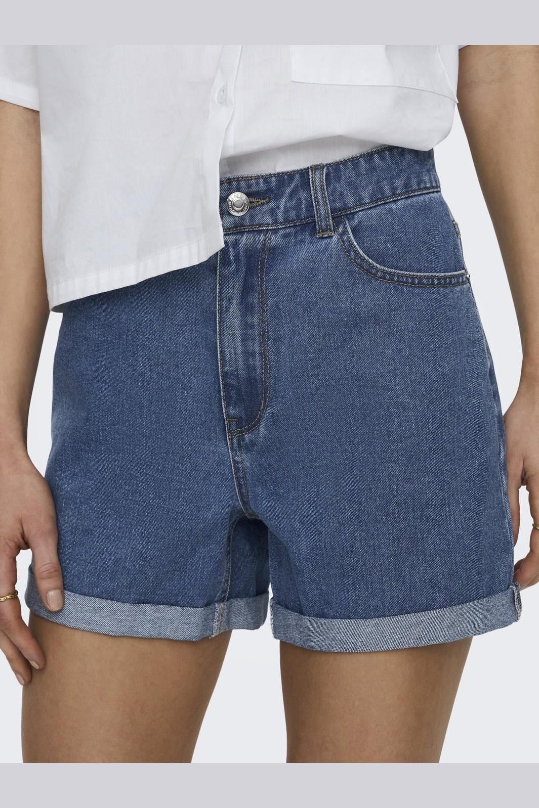 Only - Onlvega Shorts - 3621931 Medium Blue Denim