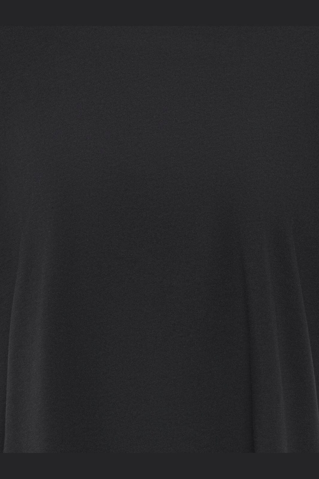Only - Onlvivvi S/S Lace Bottom Top - 5130040 Black Black Lace